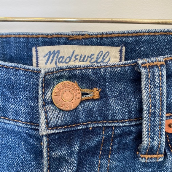 madewell boot cut indigo jeans (26) - Picture 3 of 5